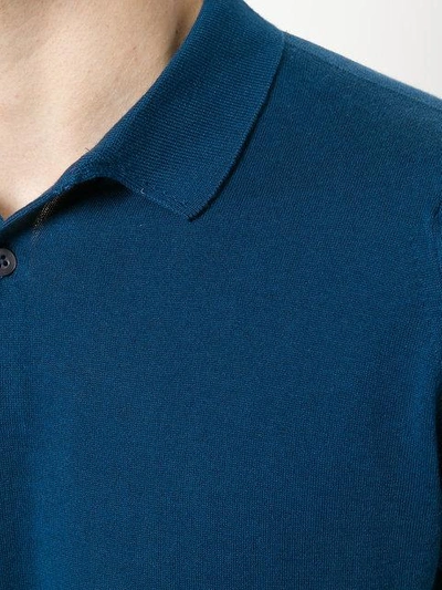 John Smedley Rhodes Knitted Polo Shirt