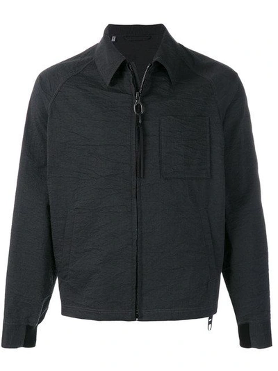 Shop Lanvin Casual Zipped Jacket In Grey