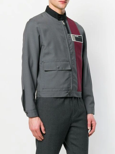 Shop Prada Banded Military Jacket