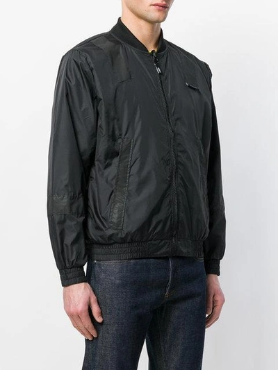 Shop Upww Zipped Lightweight Jacket In Black