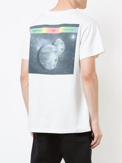 Shop Off-white New Space Print T-shirt