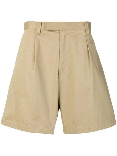 Shop E. Tautz Tailored Shorts In Neutrals
