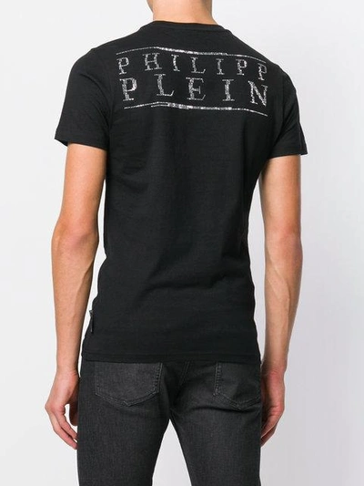 Shop Philipp Plein Skull Embellished T