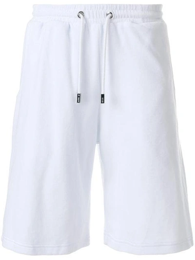 Shop Blood Brother Toxo Track Shorts - White