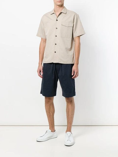 Ymc You Must Create Elasticated Waist Shorts