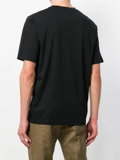 Shop Jil Sander Half Sleeve T-shirt - Black