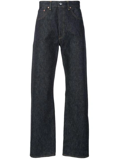 Shop Levi's 1955 Wide Leg 501 Jeans In Blue