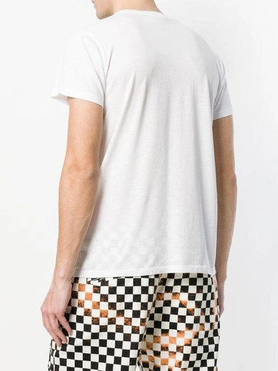 Shop Herman Lip Print T In White