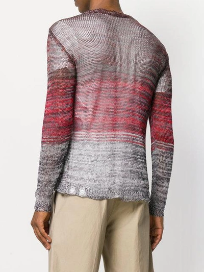 Shop Stella Mccartney Loose Knit Jumper - Multicolour