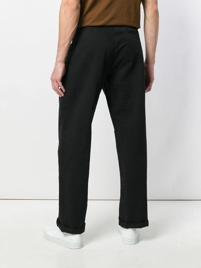 Shop Labo Art Wide-leg Trousers - Black