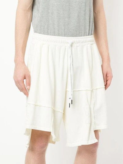 Shop Liam Hodges Deconstructed Shorts