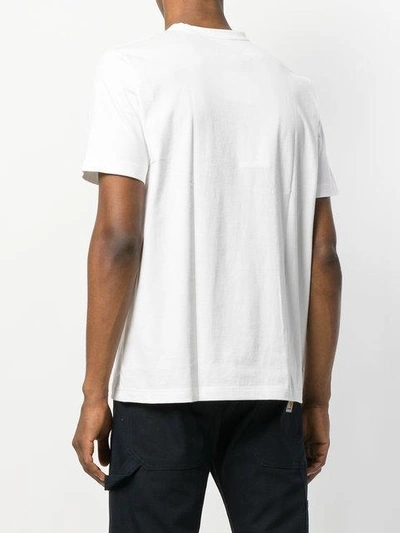 Shop Junya Watanabe Man  Comme Des Garcons Man X Carhatt Printed T-shirt - Farfetch In White