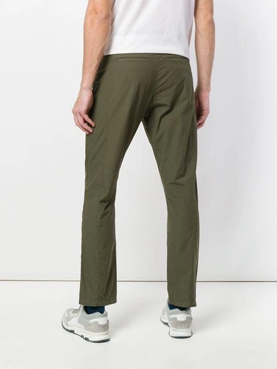 Shop N°21 Flat Front Pants In Green