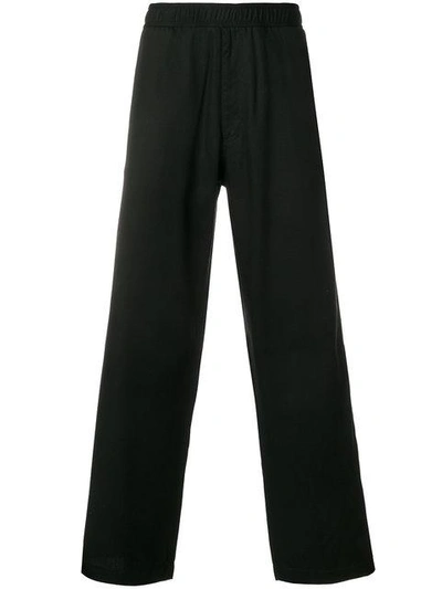Shop Our Legacy Elasticated Waistband Drop-crotch Trousers