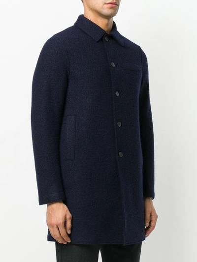 long sleeved buttoned coat
