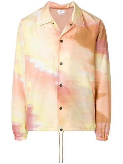 Shop Cmmn Swdn Gradient Fitted Jacket - Multicolour