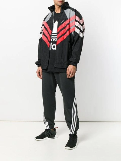 Adidas Originals Vintage Track Jacket In Black Cw4988 - Black In  Multicolour | ModeSens