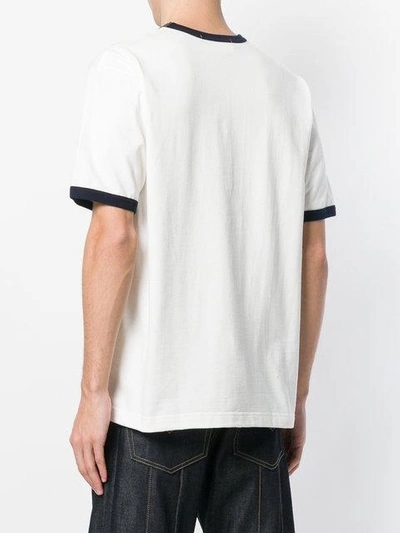 Shop Junya Watanabe Logo Print T In White