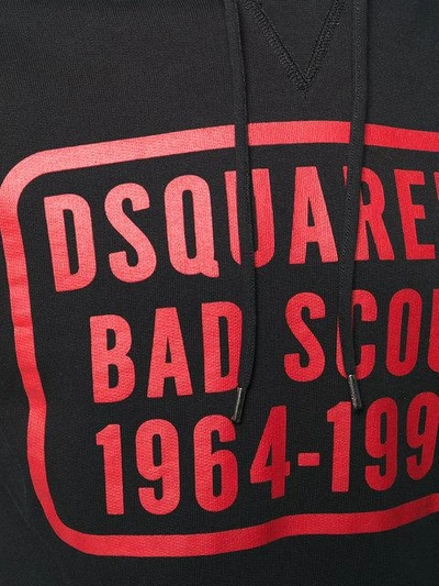 Shop Dsquared2 Bad Scout Hoodie In Black