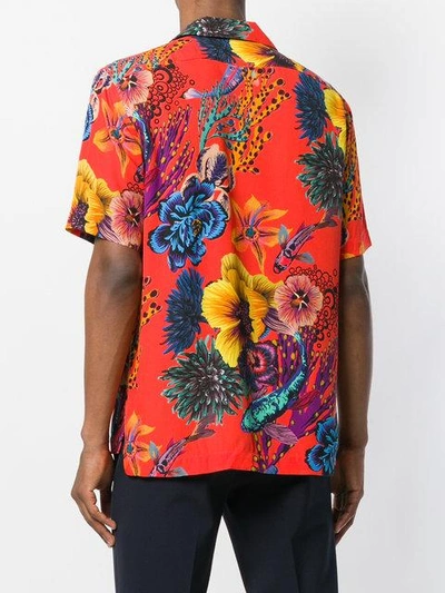 Shop Paul Smith Floral Print Boxy Shirt