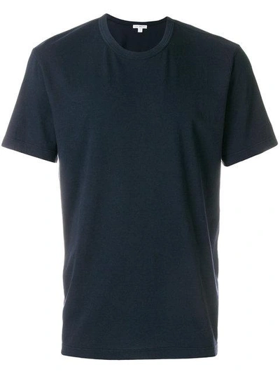 Shop James Perse Basic T-shirt In Blue