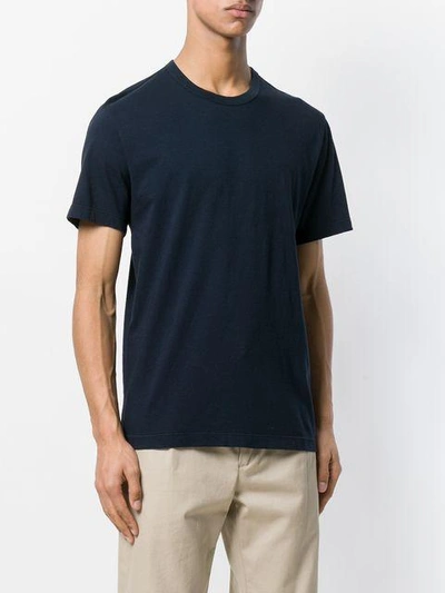 Shop James Perse Basic T-shirt In Blue