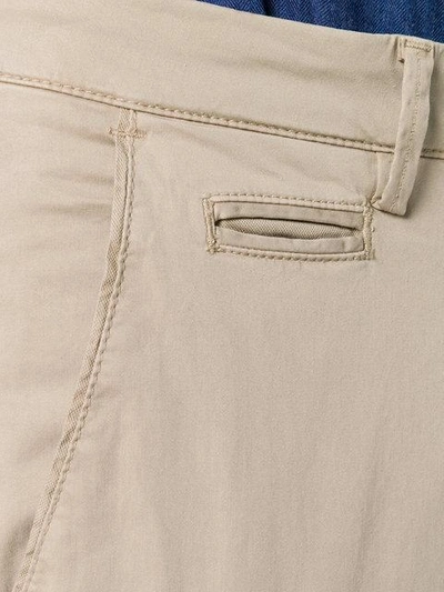 Shop Briglia Slim-fit Chino Trousers In Neutrals