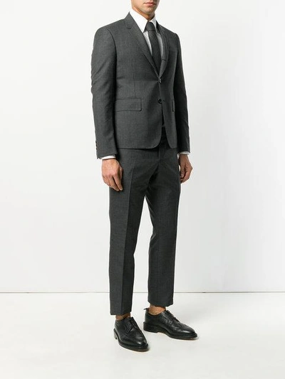 Shop Thom Browne Formal Two-piece Suit In Grey