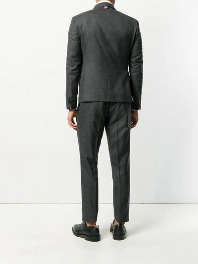 Shop Thom Browne Formal Two-piece Suit In Grey
