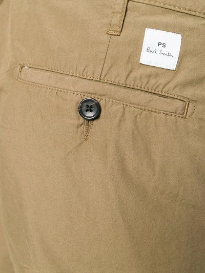 Shop Ps By Paul Smith Chino Shorts - Brown