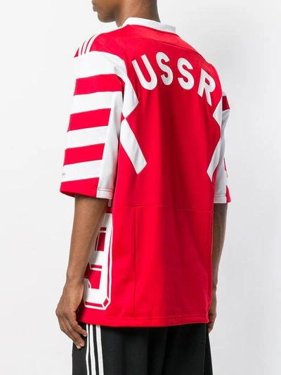 Hamburger Losjes Vervullen Adidas Originals Adidas Russia Mash-up Jersey - Red | ModeSens