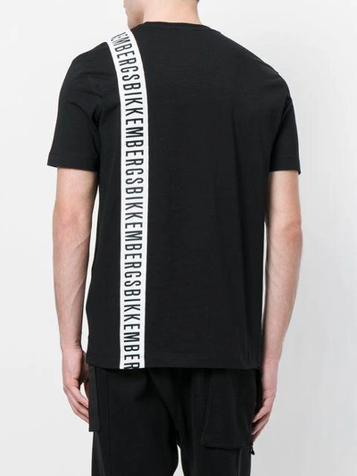 Shop Dirk Bikkembergs Logo Patch T-shirt - Black