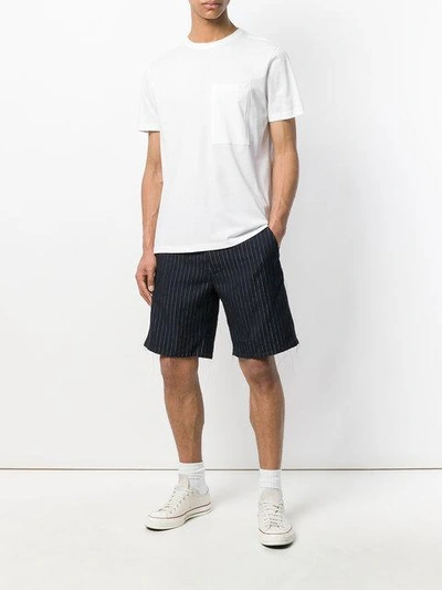 Shop Natural Selection Pocket T-shirt In White