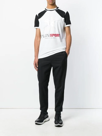 Plein Sport Branded T-shirt | ModeSens