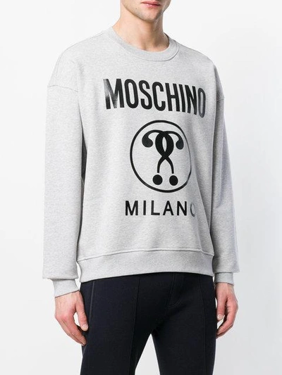 Shop Moschino Logo Print T-shirt