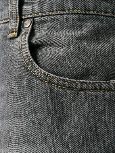 Shop Stella Mccartney Straight-leg Cropped Jeans In Black