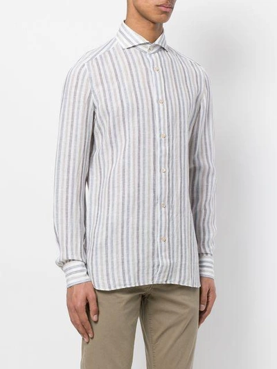 Shop Borrelli Striped Shirt