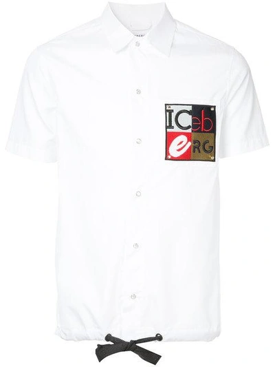 Shop Iceberg Drawstring Polo Shirt