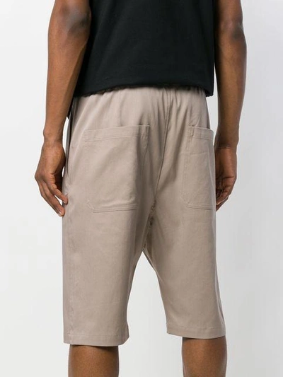 Shop Neil Barrett Drop-crotch Shorts