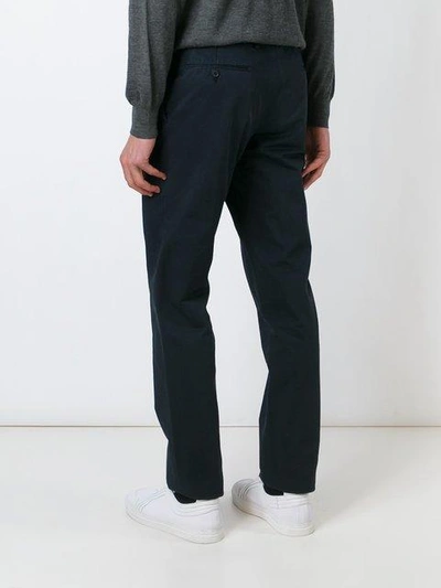 Shop Fashion Clinic Timeless Chino Trousers In Blue