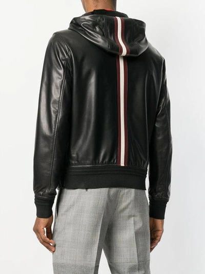 Shop Bally X Swiss Hooded Jacket - Black
