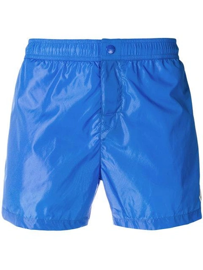tri-stripe trim swim shorts