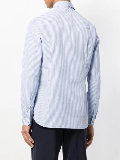 Shop Dnl Striped Classic Shirt