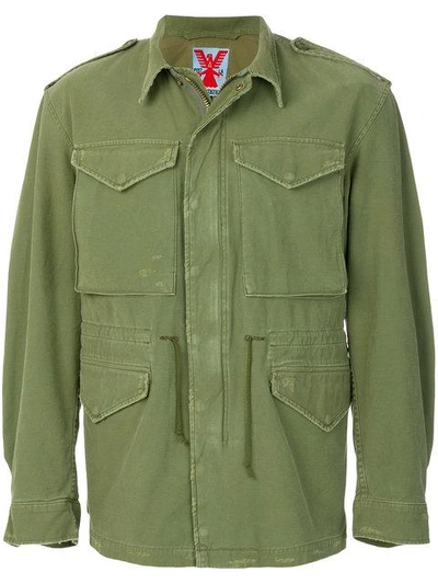 Shop Adaptation Surplus Field Jacket In Green