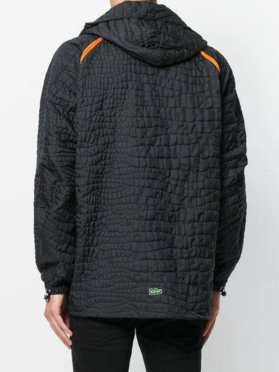 Shop Adidas By Kolor Embossed Logo Jacket In Black