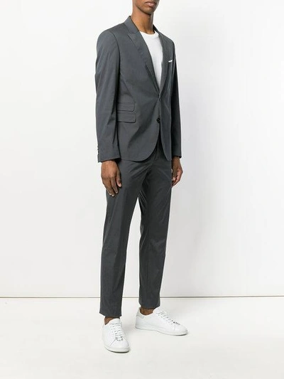 Shop Neil Barrett Skinny Fit Suit - Grey