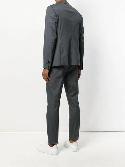 Shop Neil Barrett Skinny Fit Suit - Grey