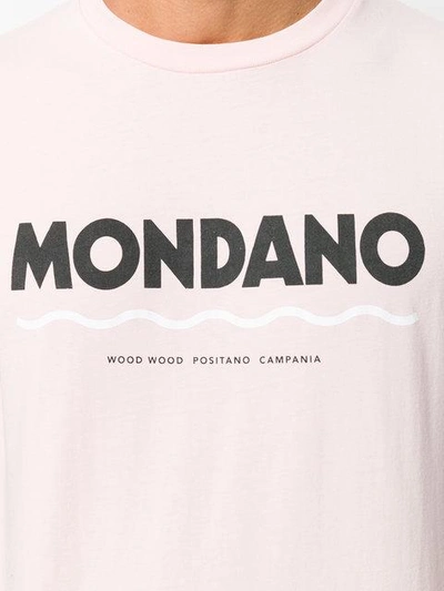 Shop Wood Wood Mondano Slogan T