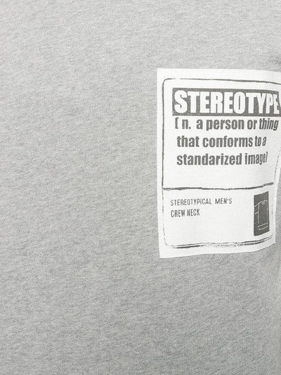 Shop Maison Margiela Stereotype Patch Sweatshirt