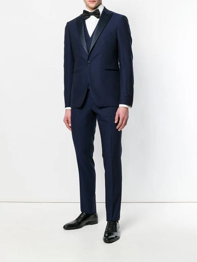 Shop Tagliatore Tuxedo Suit - Blue
